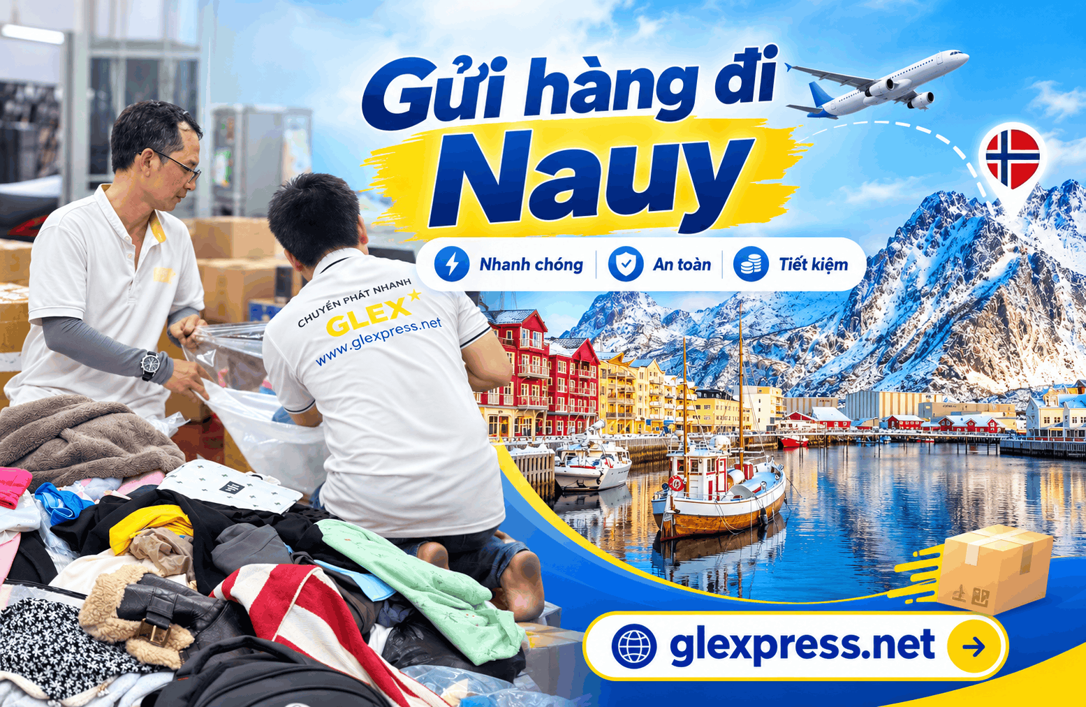 Dịch vụ gửi hàng đi Nauy tại TP. Hồ Chí MInh