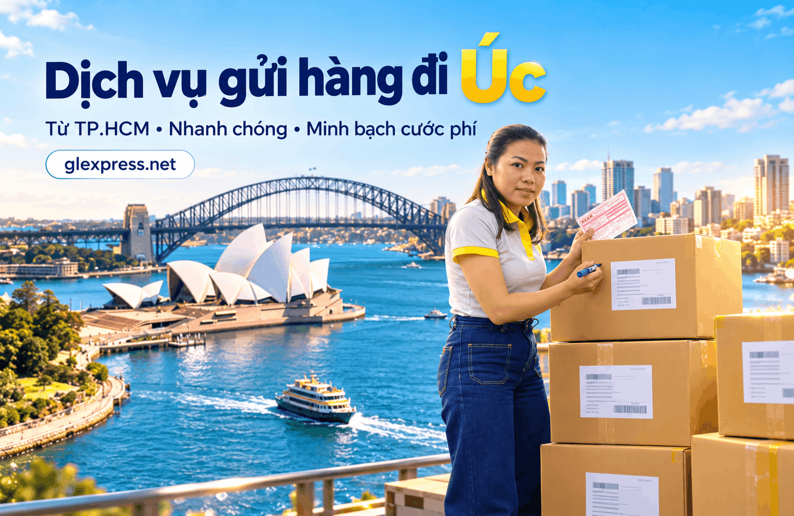 GLEXpress shipping service from Ho Chi Minh City to Australia