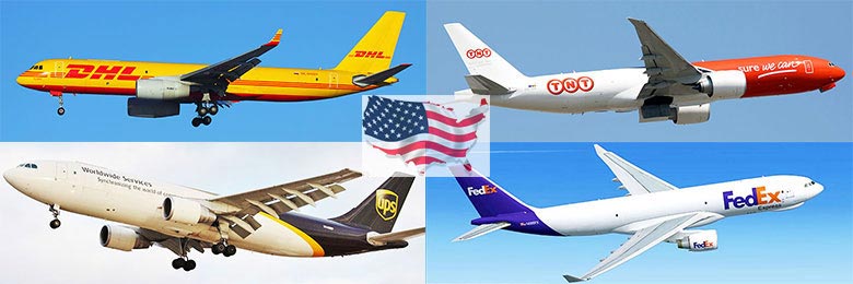 Vận chuyển đường hàng không để gửi hàng đi Mỹ