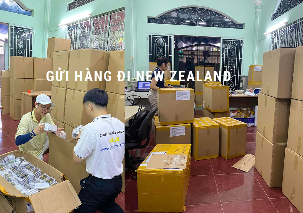 Dịch vụ gửi đi New Zealand giá rẻ tại văn phòng GLEX